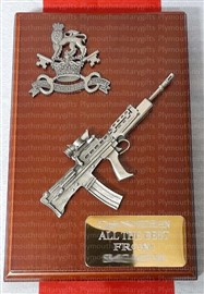 Military Provost Guards Service (MPGS) SA80 Military Presentation Plaque